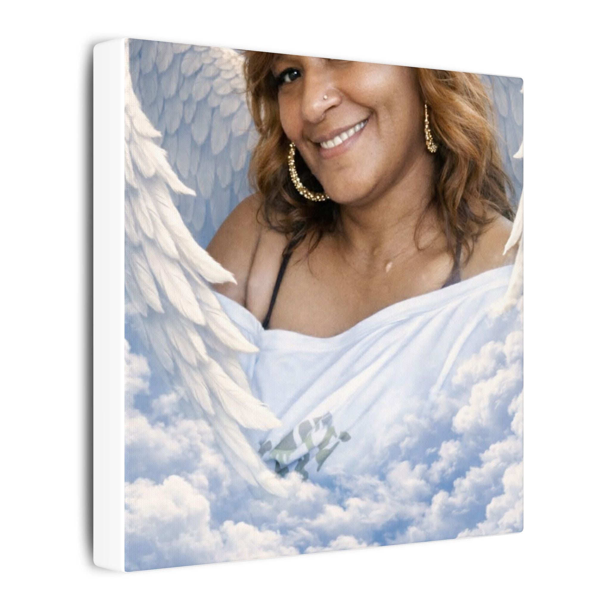 Matte Canvas,  Customizate Your Own Square Stretched, 0.75" (Multi-Size)