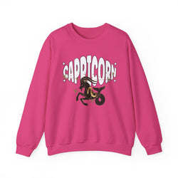 Capricorn Zodiac Casual Unisex Crewneck Sweatshirt