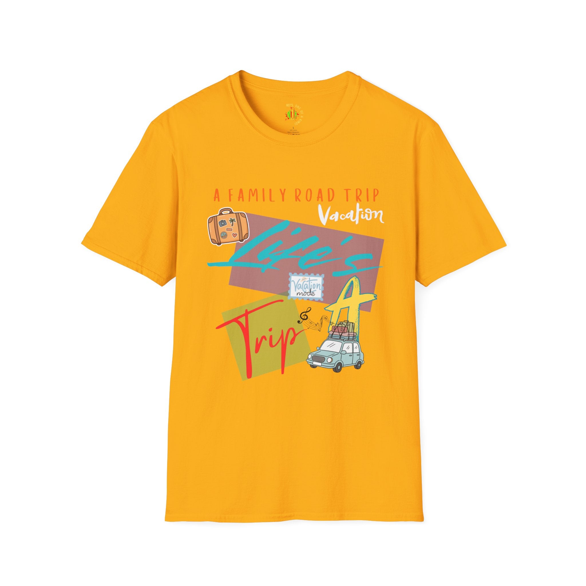Road Trip T-Shirt — "Life's a Trip" Retro Family Travel Graphic