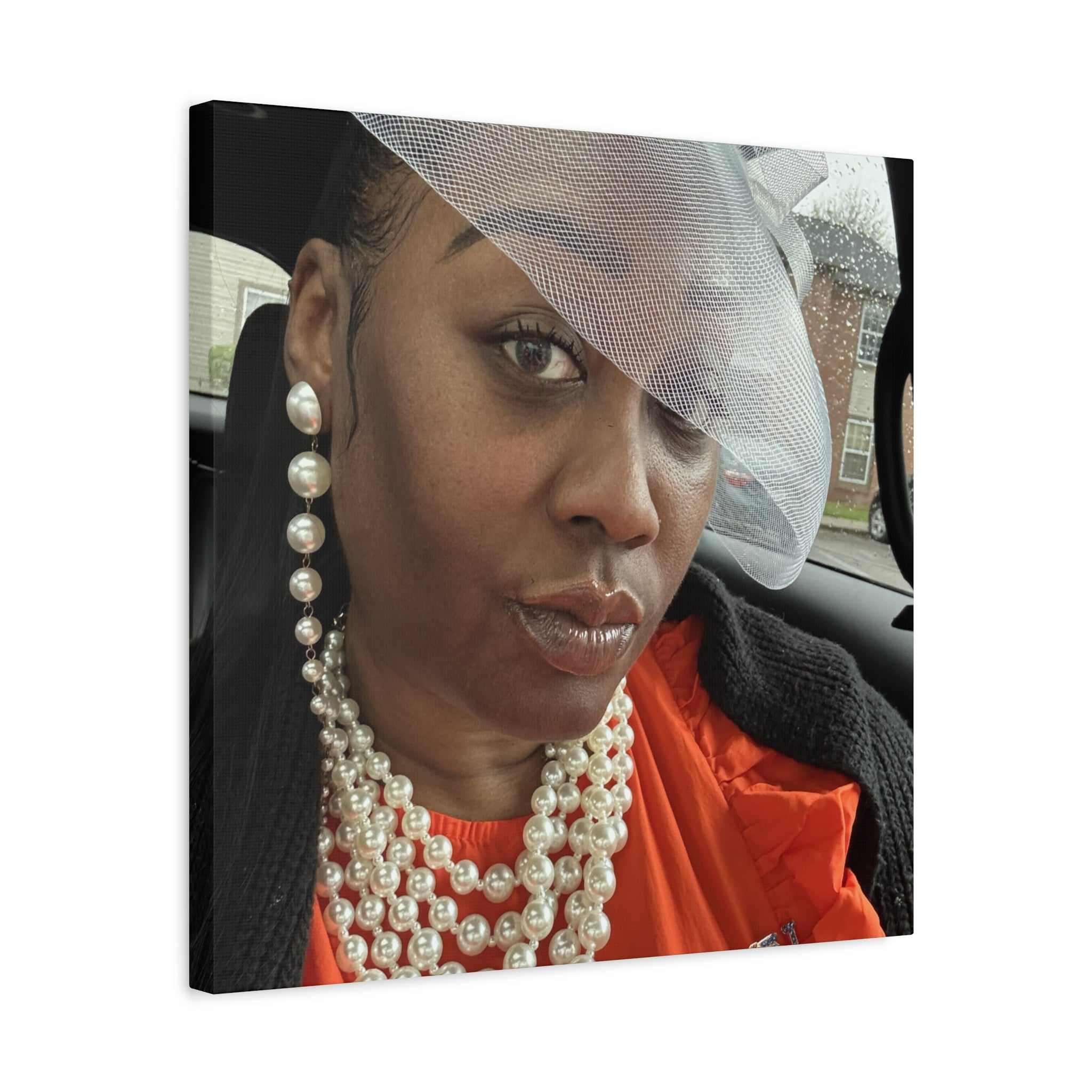 Personalize with your Photo Canvas Print — Square  Matte Wall Art (1.25")