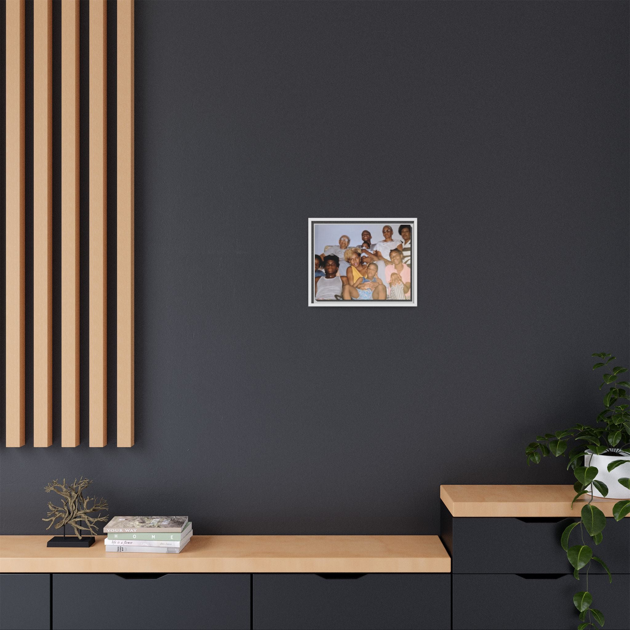 Ccustomizable Framed Canvas — Horizontal Matte Wall Art