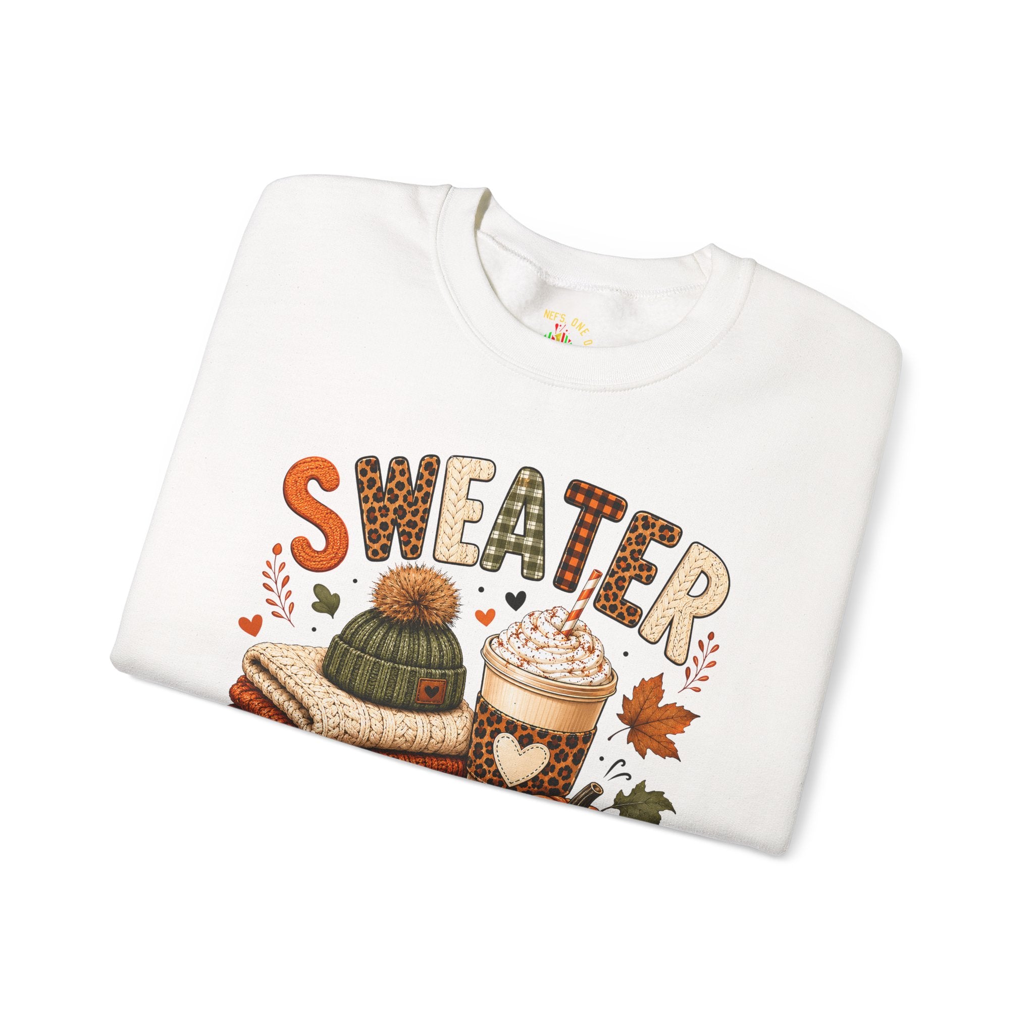 Sweater Weather Autumn Crewneck Sweatshirt