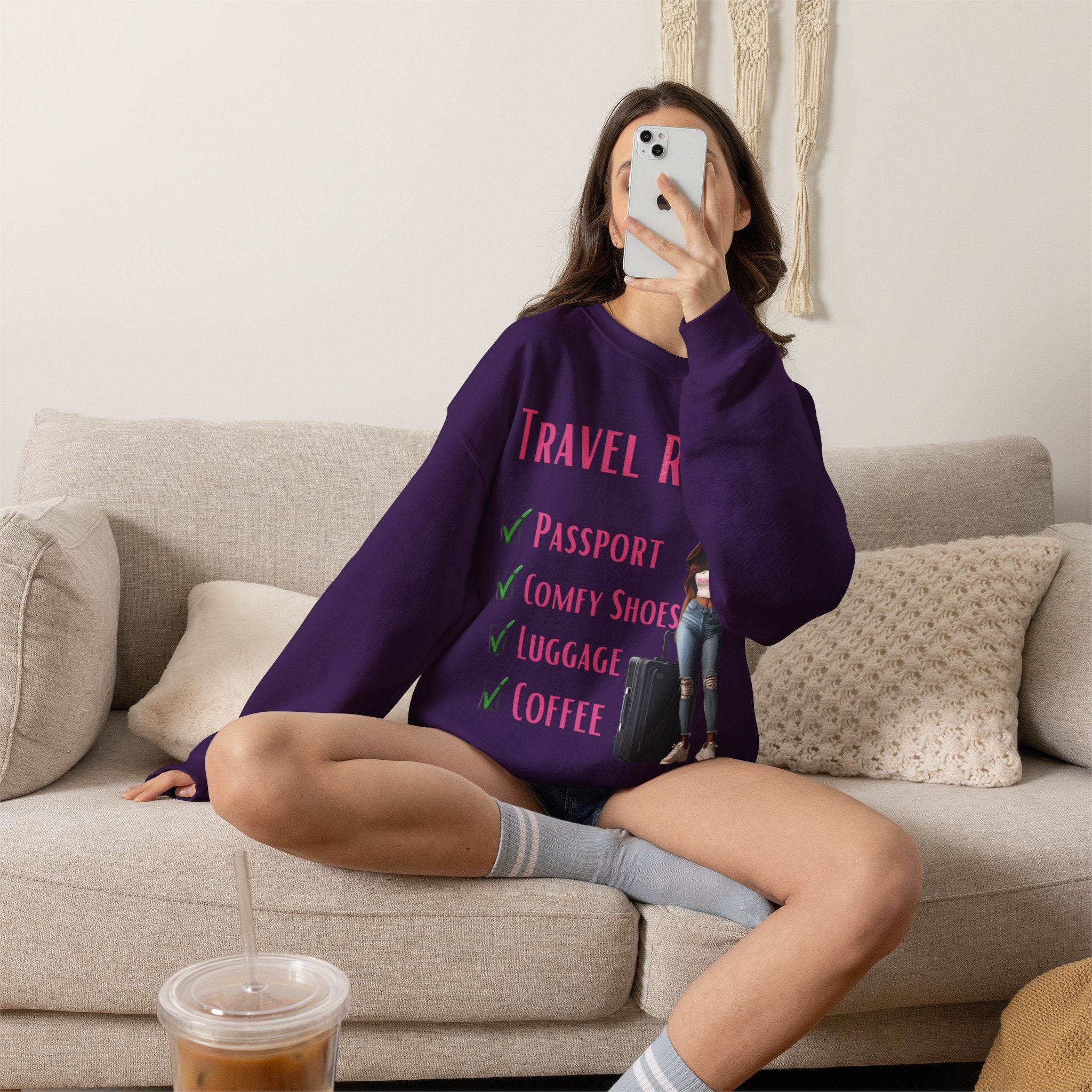 Trevel Ready Unisex Heavy Blend™ Hooded Sweatshirt