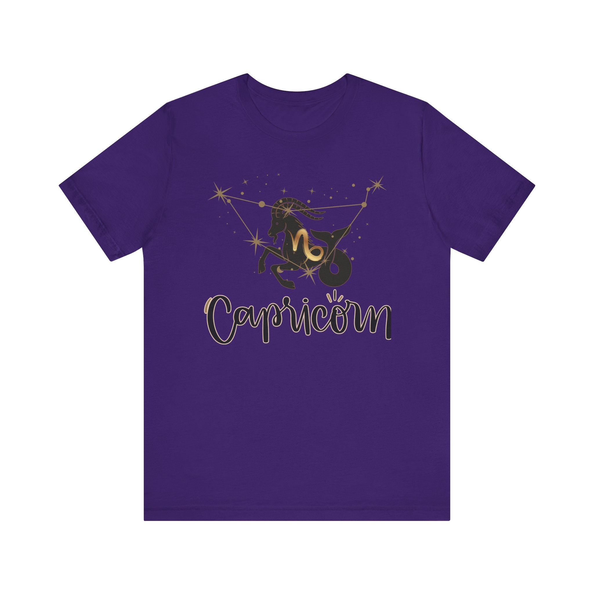 Capricorn Unisex Casual classic unisex jersey short sleeve tee