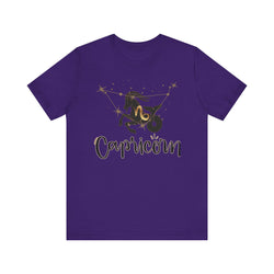 Capricorn Unisex Casual classic unisex jersey short sleeve tee