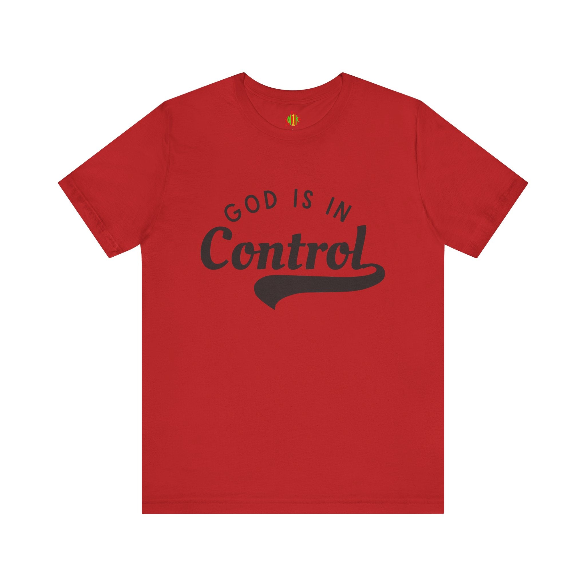 Christian Inspirational Unisex Tee - 'God is in Control' & 'All is WelT-ShirtChristian Inspirational Unisex Tee