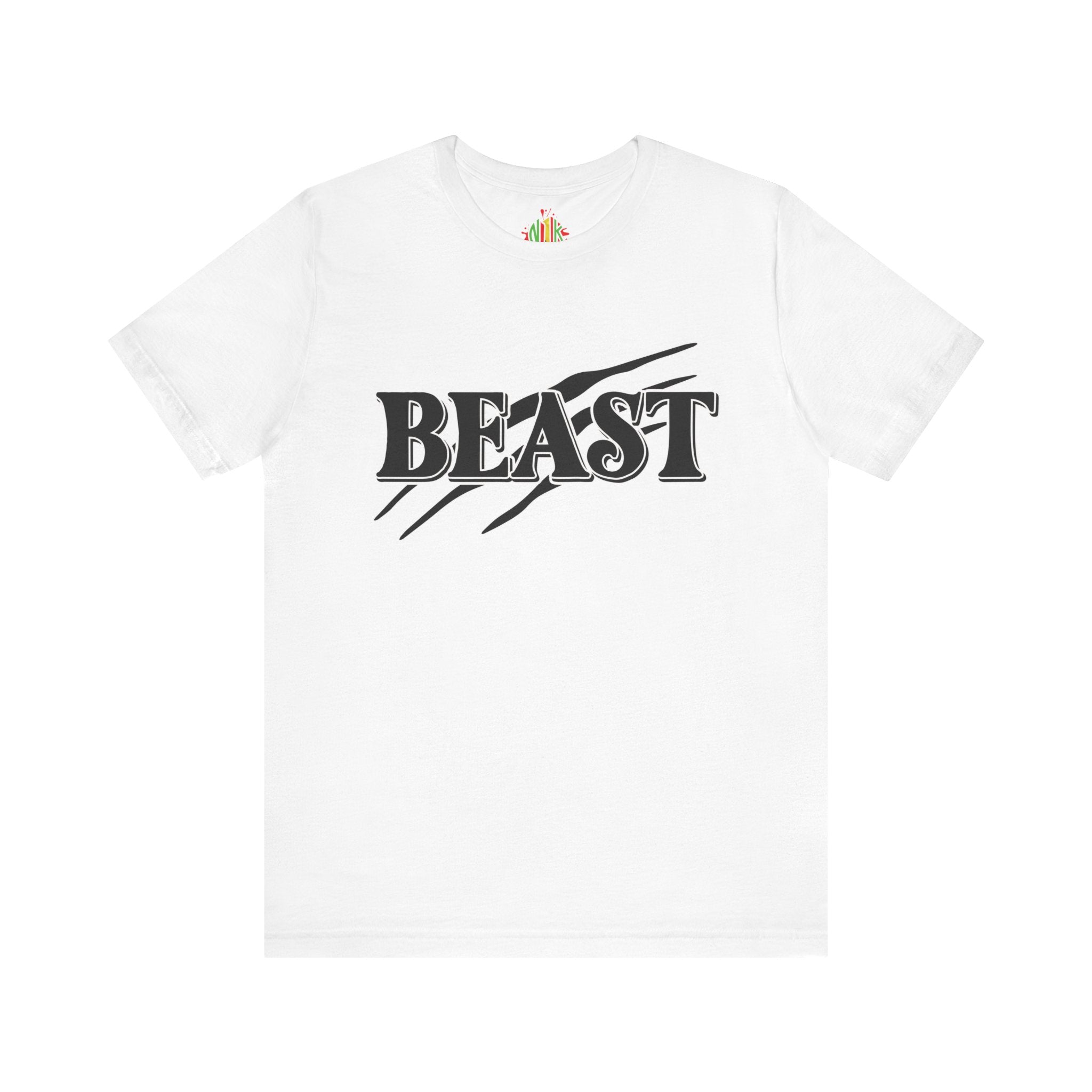Beast with the Beauty Valentine Casual, Soft Unisex Jersey Short SleevT-ShirtBeauty Casual, Soft Unisex Jersey Short Sleeve Tee