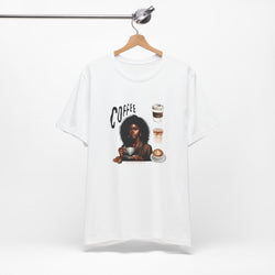 Coffee with Lady Jersey Short Sleeve Tee