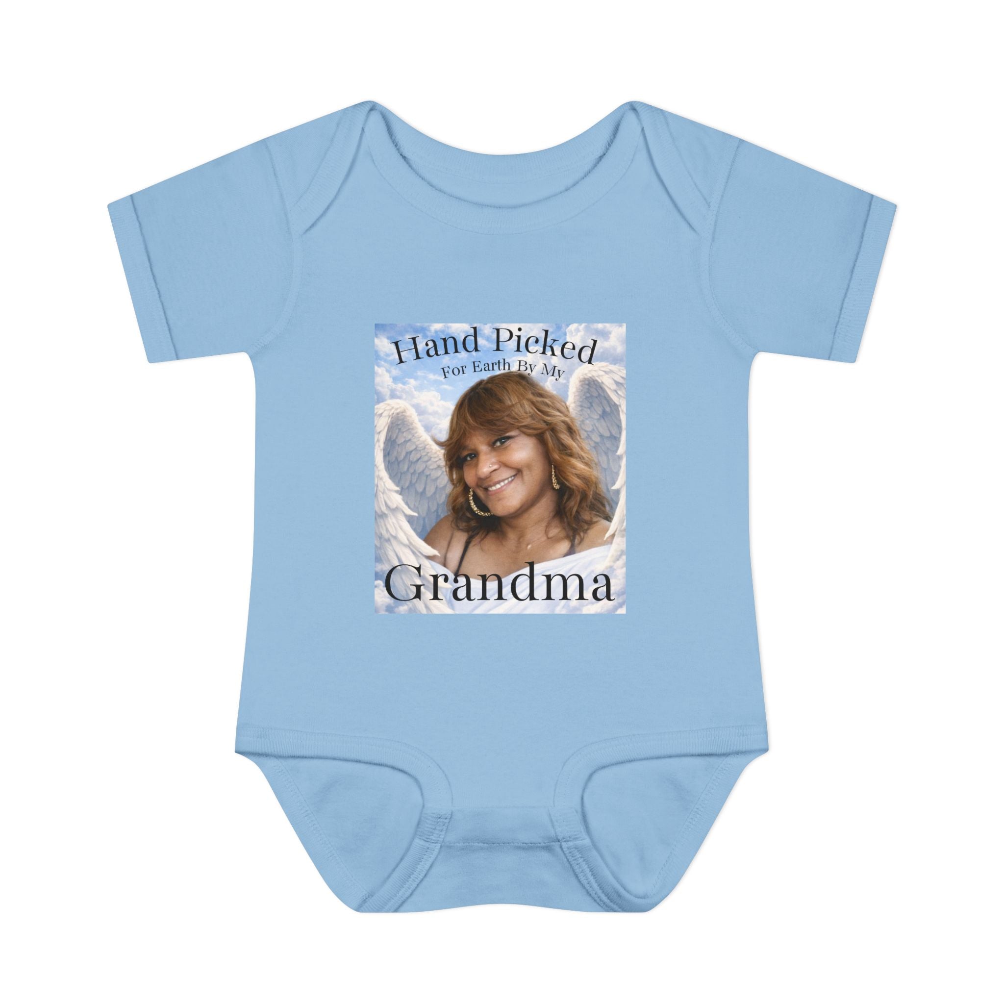 Body da neonato "Scelto per la Terra dalla mia nonna in Cielo" – Tutina commemorativa per neonato
