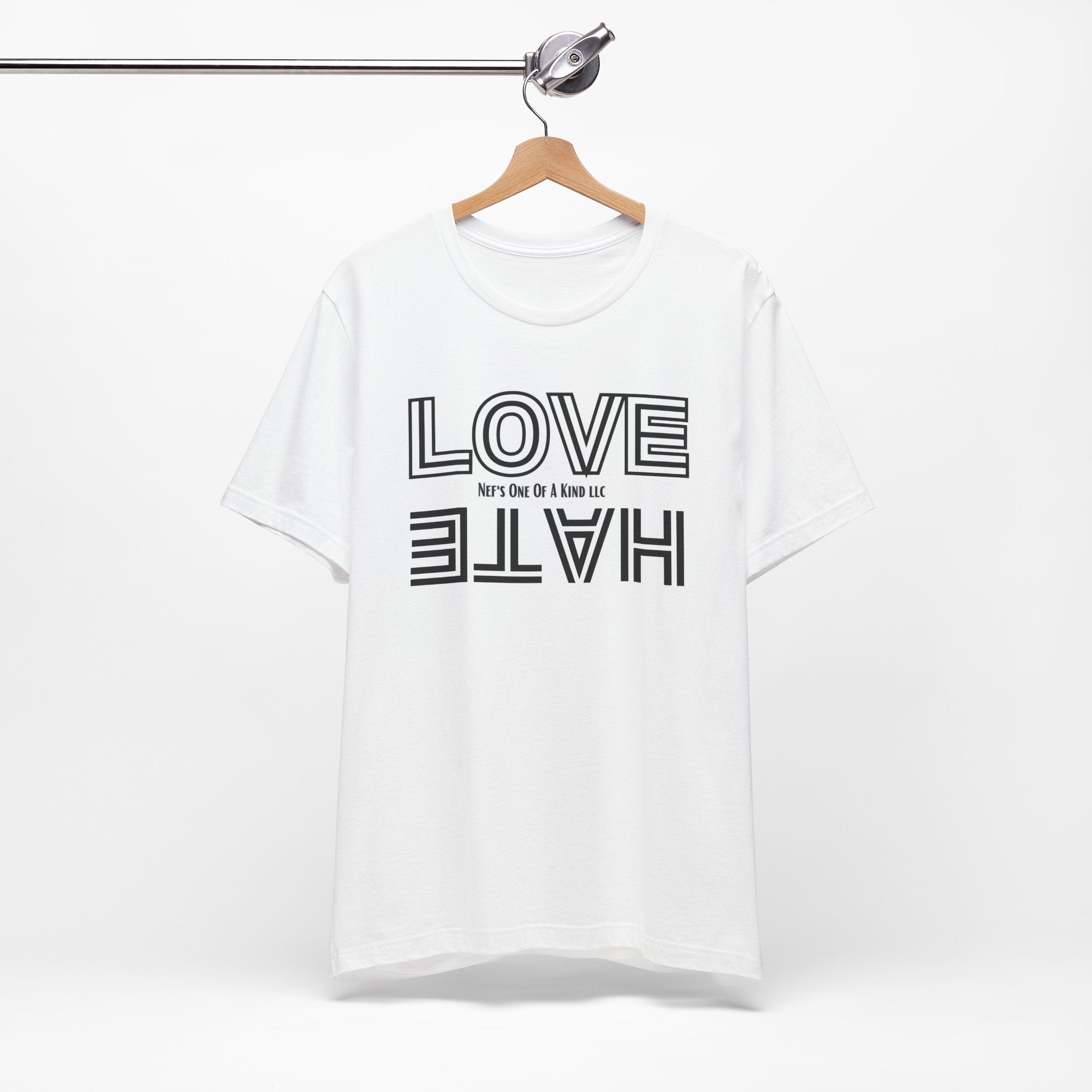 Love / Hate Short Unisex Sleeve Tea