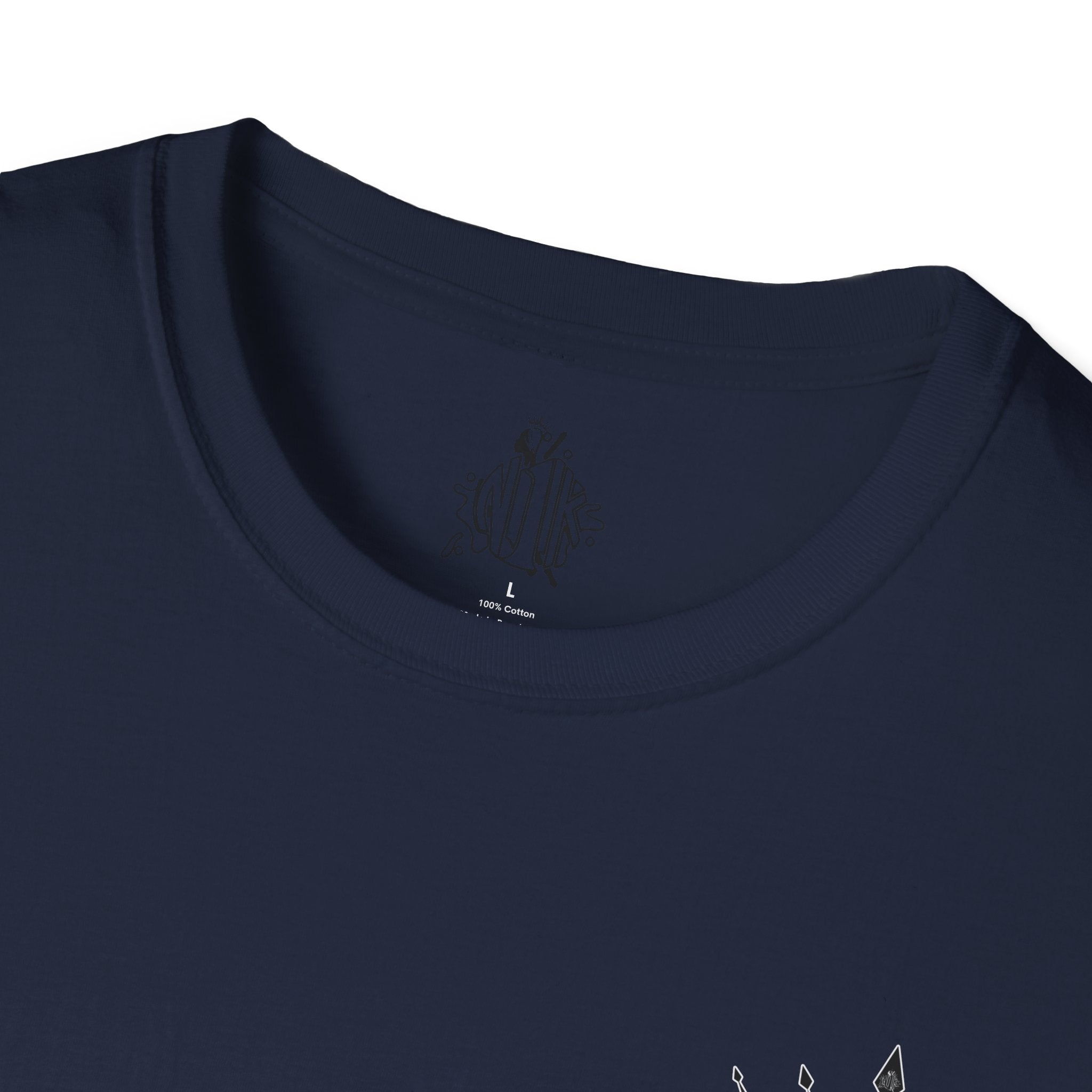 Eye of Horus Chest Logo Empress Tee — Minimal Egyptian Symbol T-Shirt