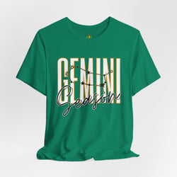 Gemini Season Tee, Zodiac Shirt, Astrology Gift, Unisex Graphic Tee, Birthday T-Shirt, Horoscope Apparel