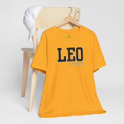 Leo Season Unisex Jersey Tee, Horoscope Shirt, Astrology Gift, Birthday Wear, Zodiac Fashion, Personalized Astrology Apparel