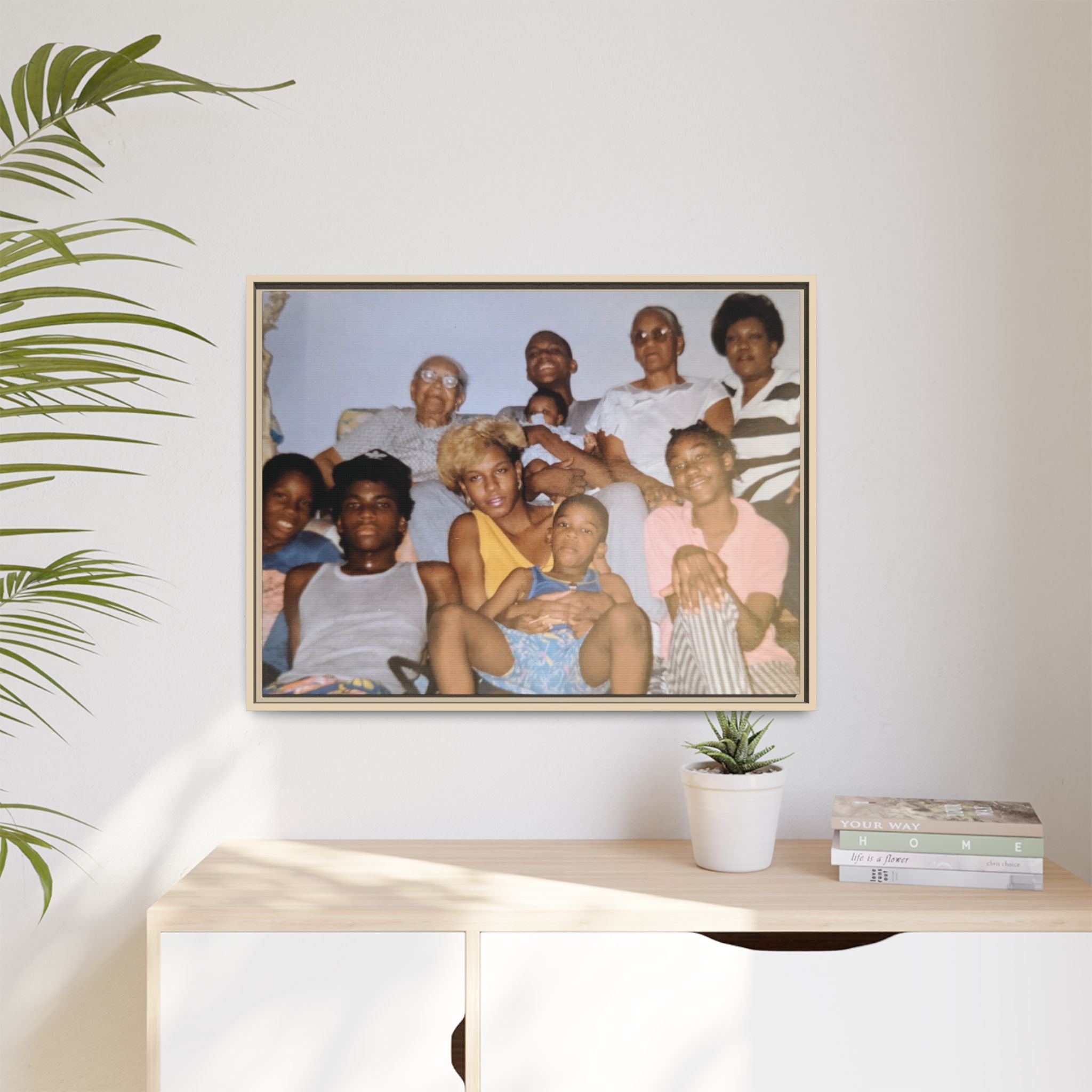 Ccustomizable Framed Canvas — Horizontal Matte Wall Art