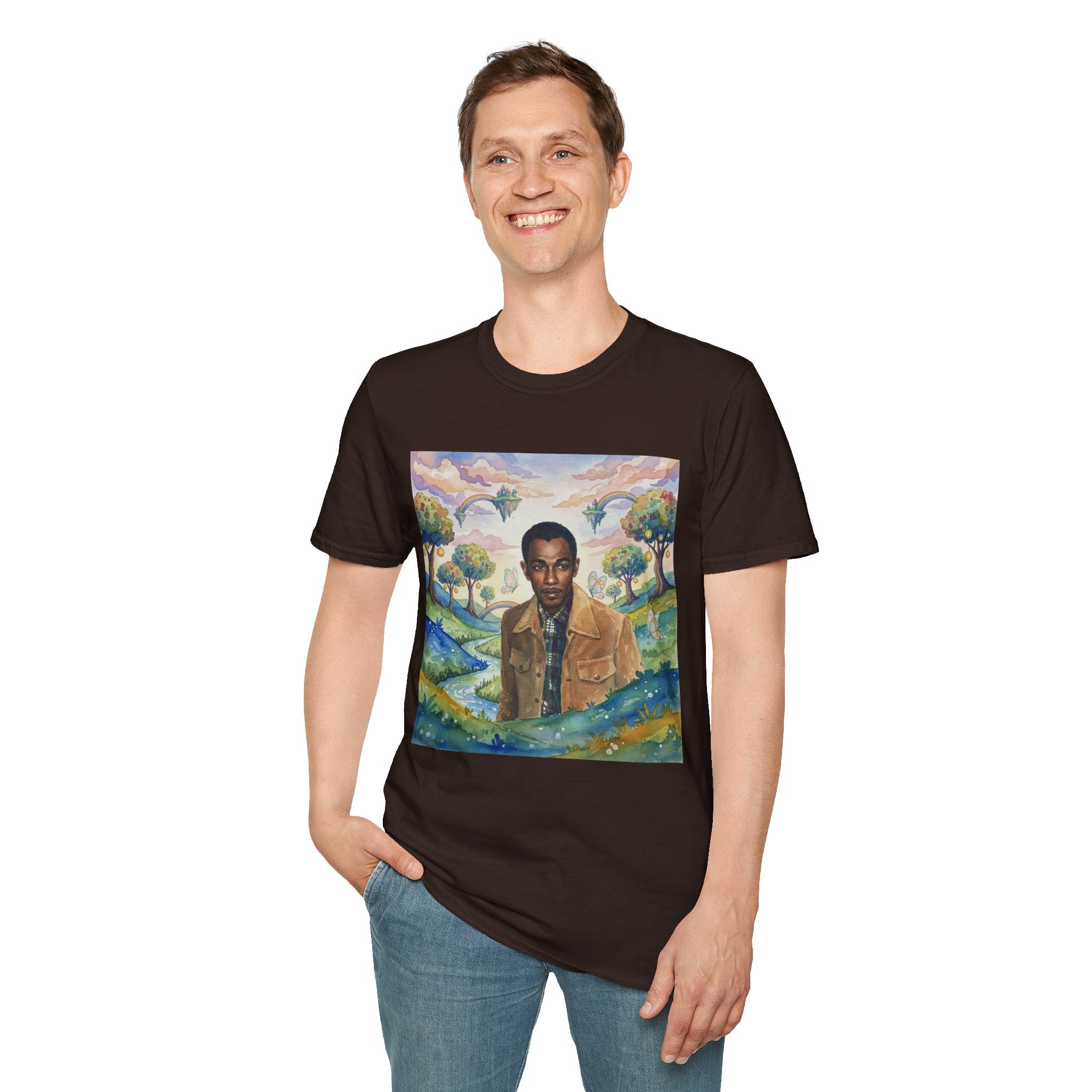Todd Another Customized Smile Portrait Tee Graphic T-Shirt