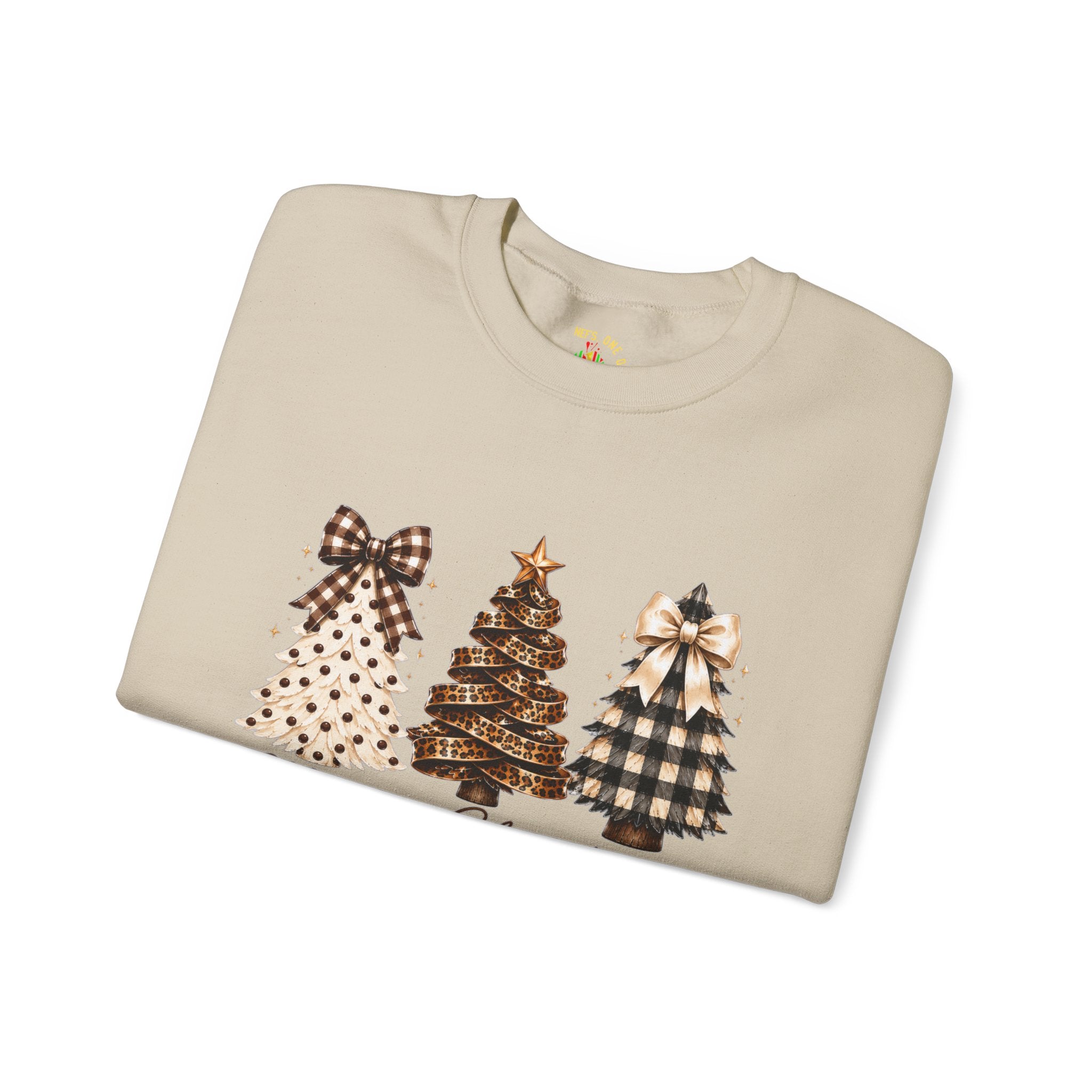 Merry Christmas Christmas Tree Crewneck Sweatshirt