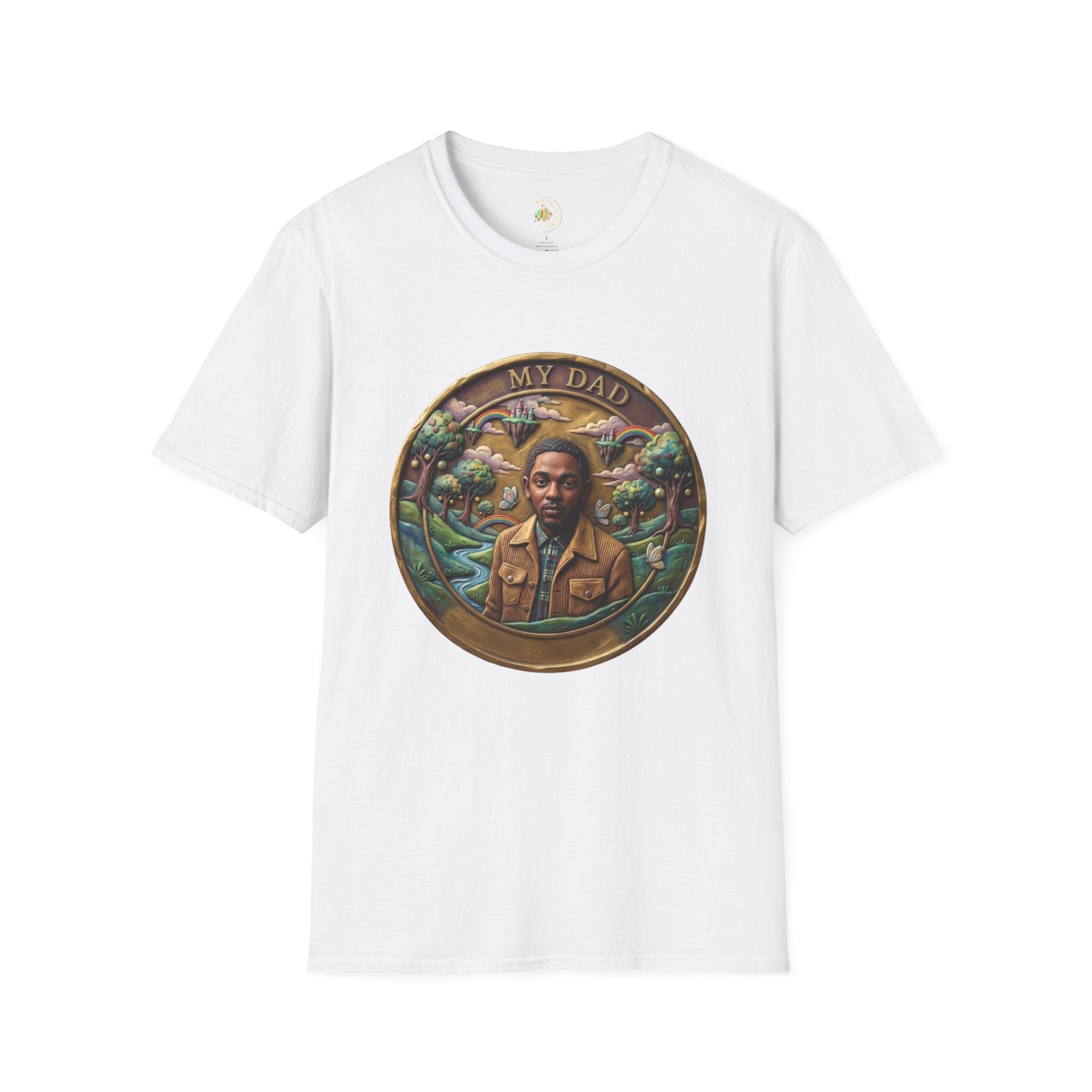 Todd Another Customized My Dad Portrait Coin Tee Graphic T-Shirt