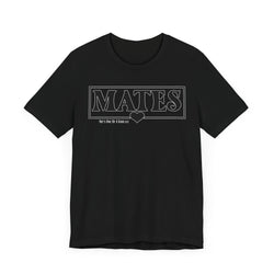 Mates with Soul Valentine Casual Soft Unisex Jersey Crew Neck Short Sleeve Tee