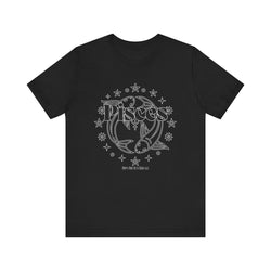 The Pisces Zodiac Unisex Casual Classic Jersey Short Sleeve Tee