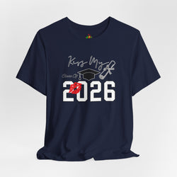 2026 Graduation Tee, Unisex Graduation Shirt, Class of 2026 Apparel, Kiss My Grad Tee, Trendy Graduation Gift, Celebration T-shirt, [...]