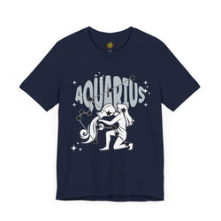 Aquarius Zodiac Casual classic unisex jersey short sleeve tee