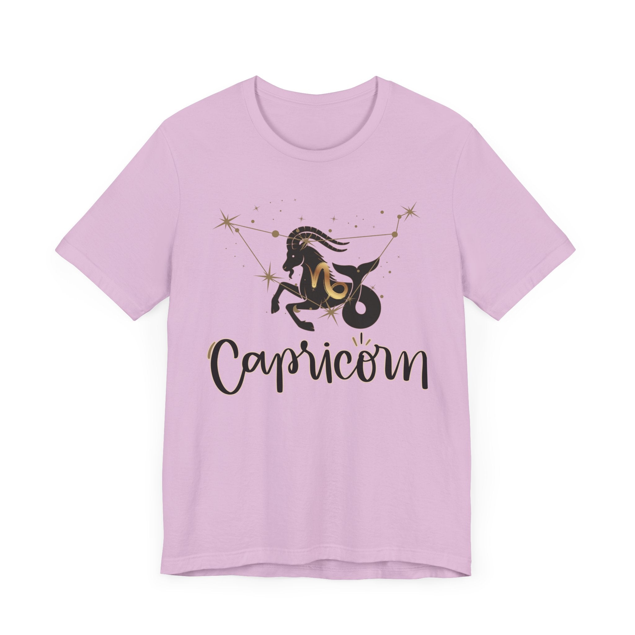 Capricorn Unisex Casual classic unisex jersey short sleeve tee