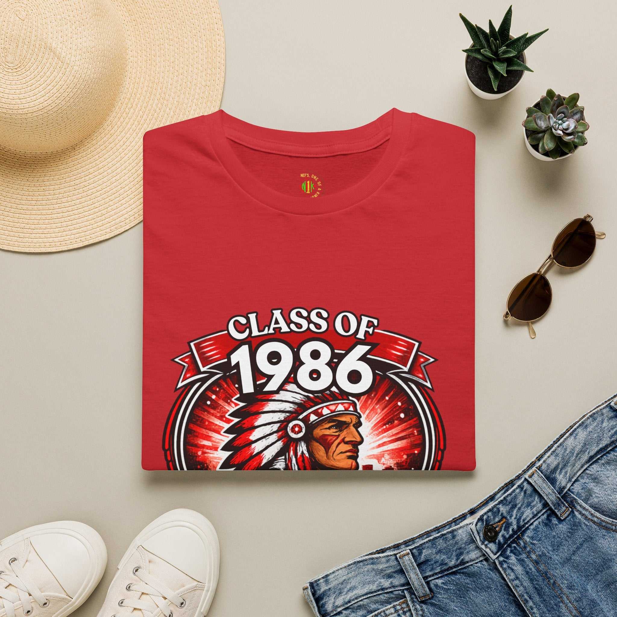 Class of 1986 40th Reunion T-Shirt — Emmerich Manual High School Alumni Tee - Another Customized Smile