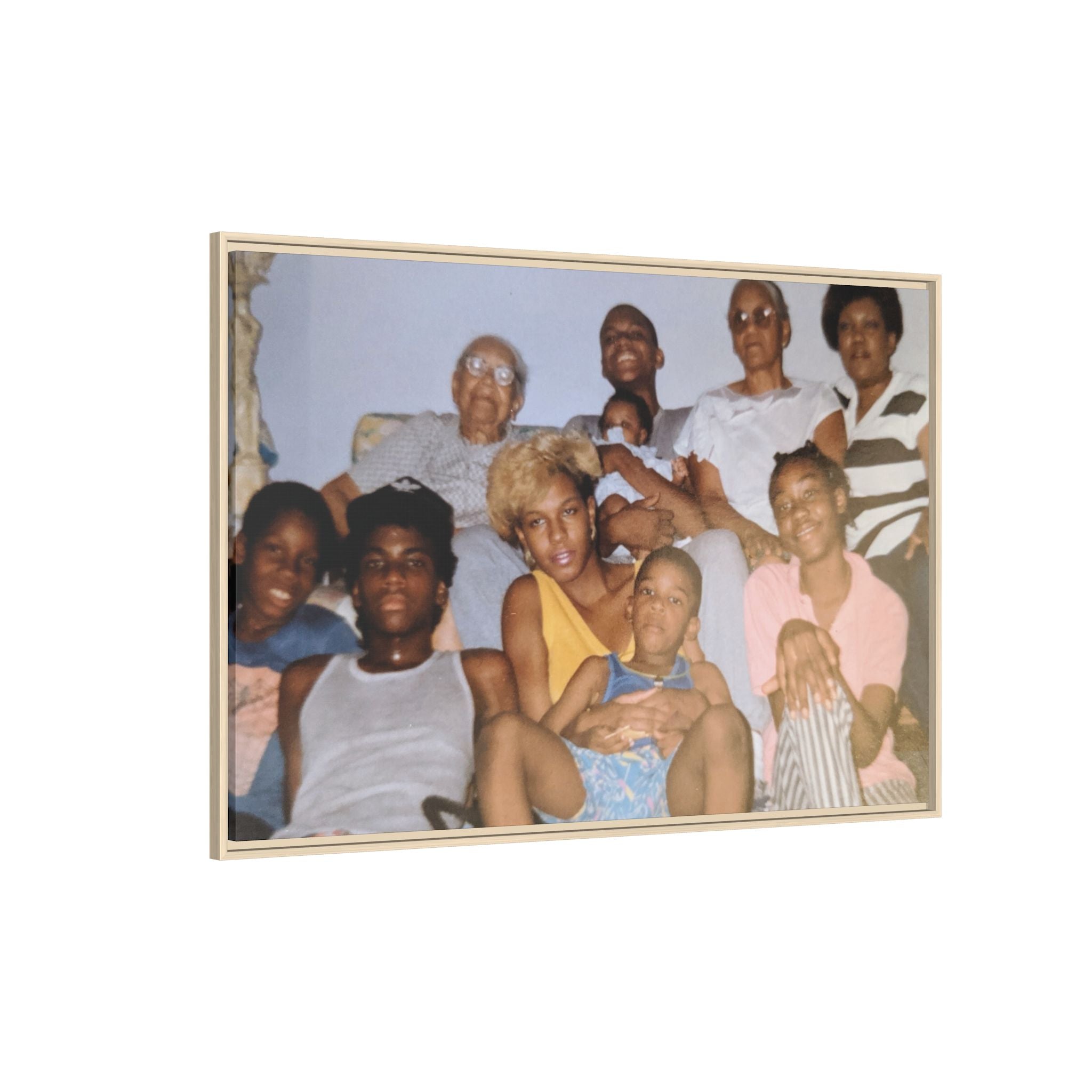 Ccustomizable Framed Canvas — Horizontal Matte Wall Art