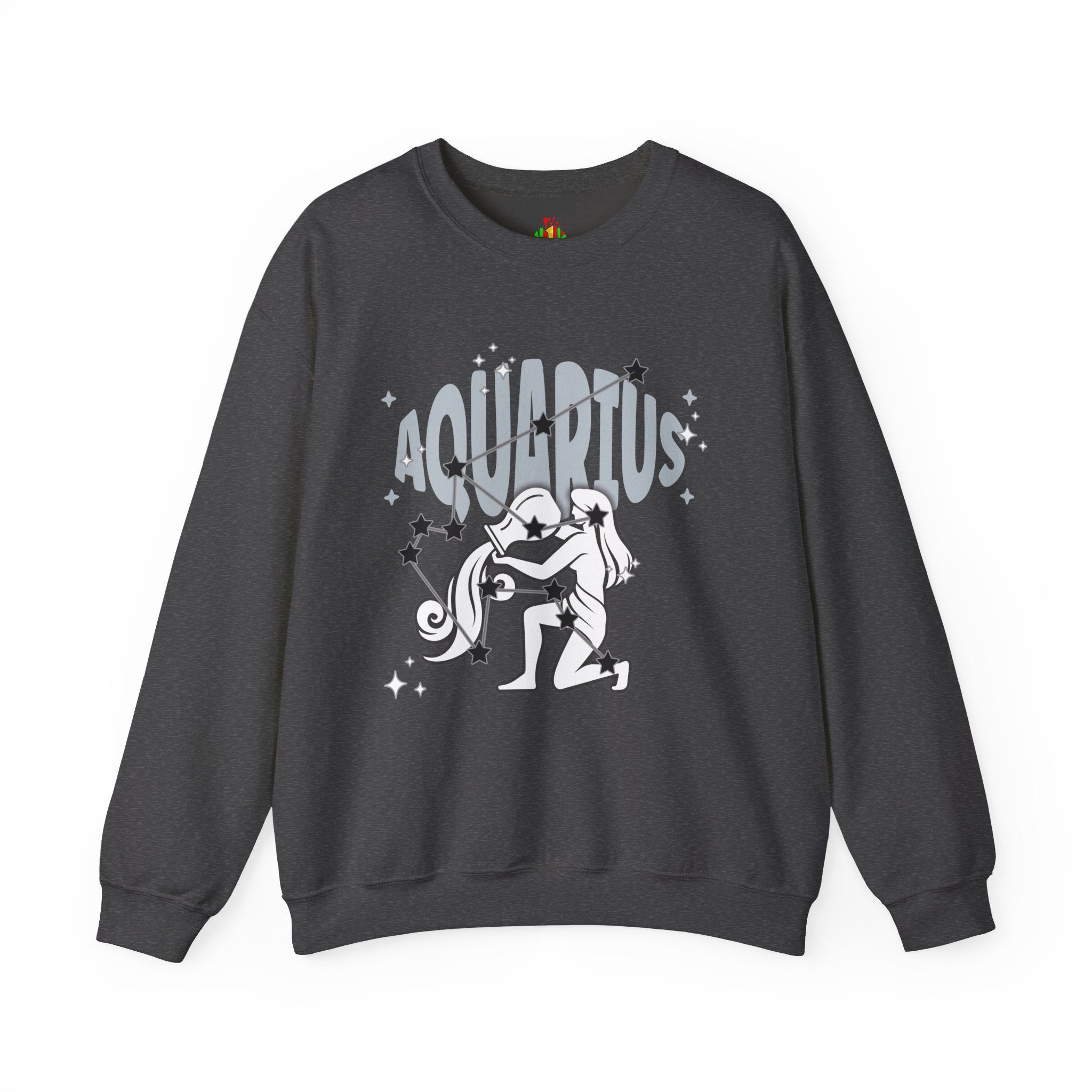 Aquarius Zodiac Casual classic unisex heavy blend crewneck sweatshirt