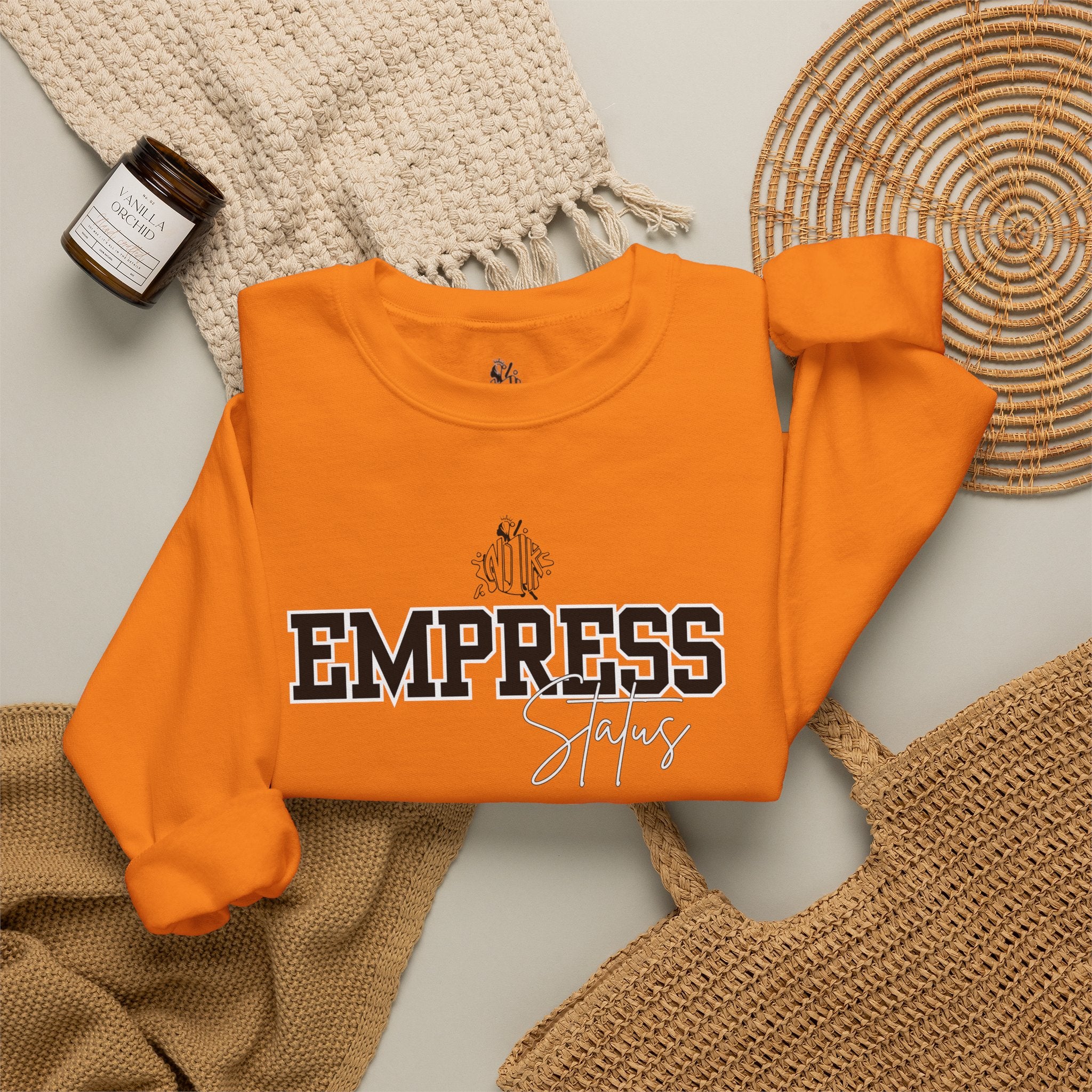Empress Status Block Letter's Sweatshirt