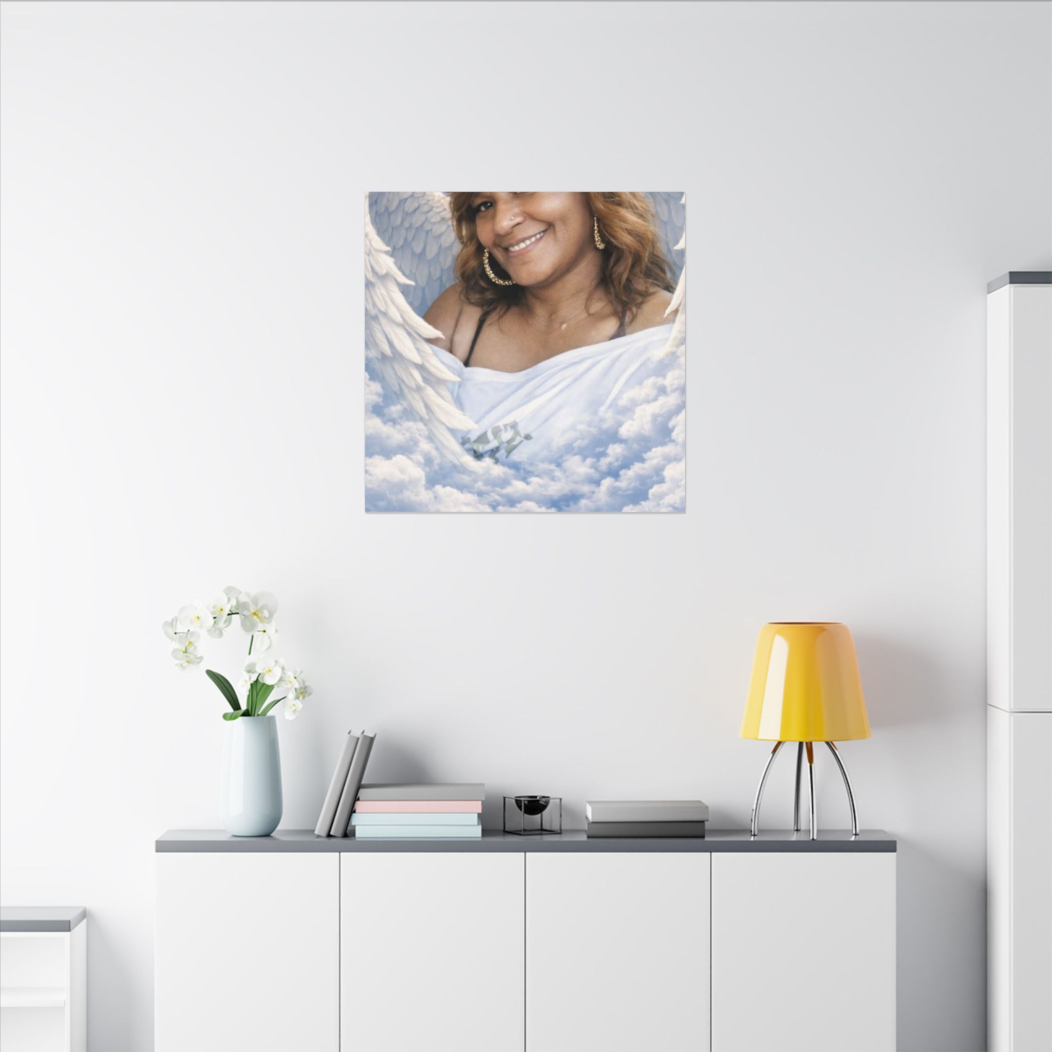 Matte Canvas,  Customizate Your Own Square Stretched, 0.75" (Multi-Size)