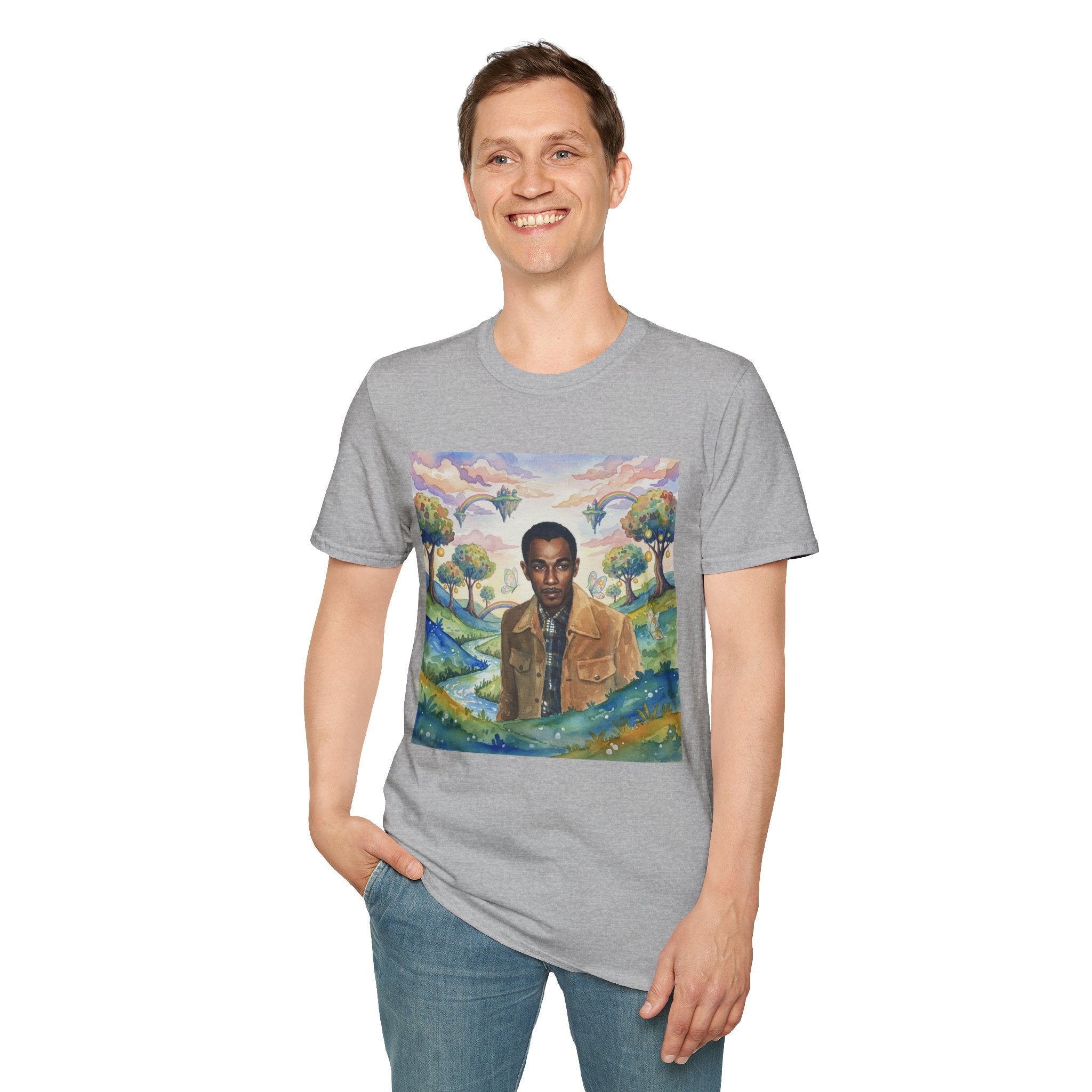 Todd Another Customized Smile Portrait Tee Graphic T-Shirt
