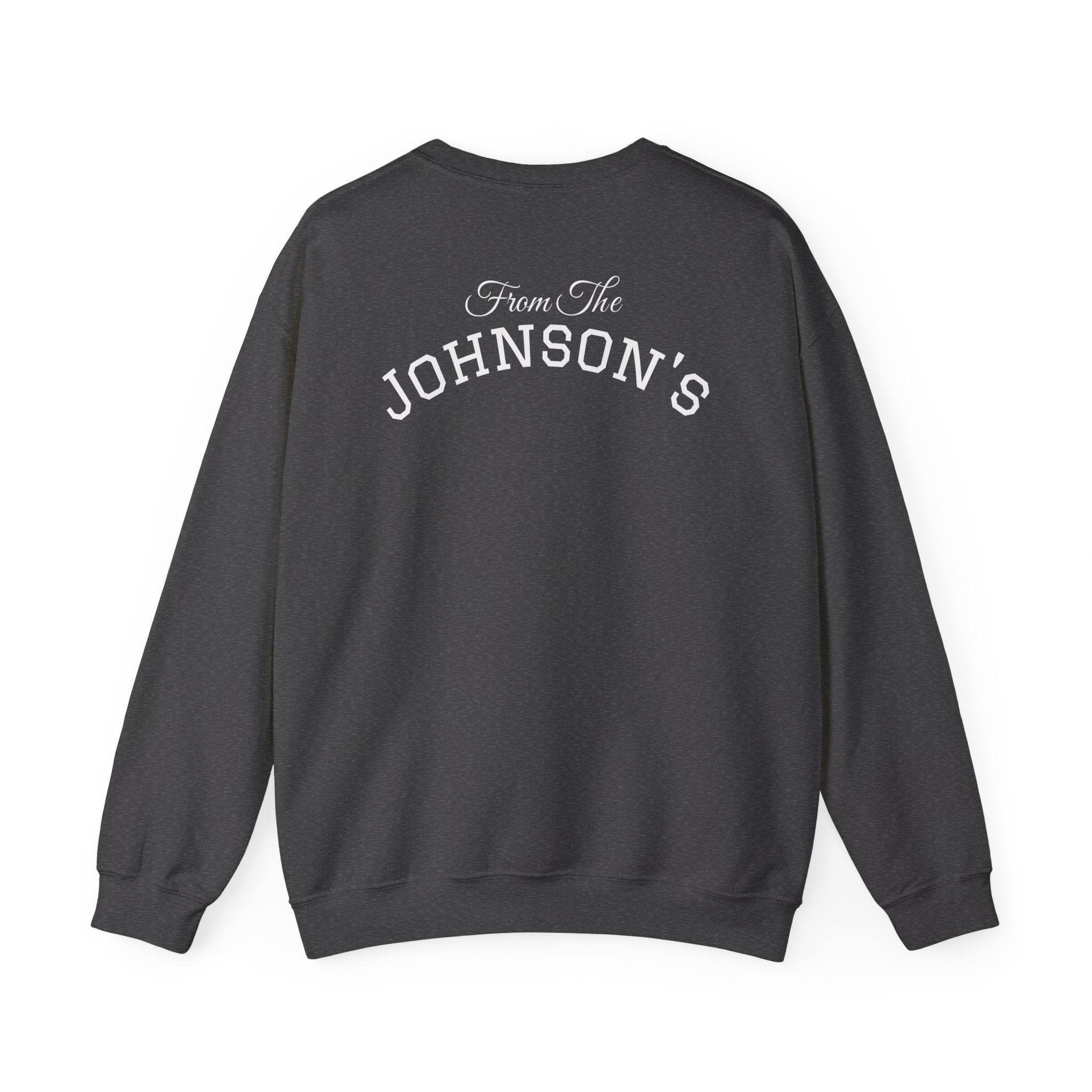 Merry Christmas Personalized Family Name Sweatshirt