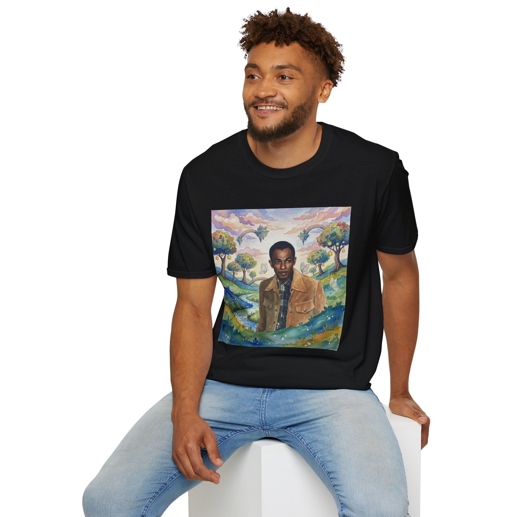 Todd Another Customized Smile Portrait Tee Graphic T-Shirt