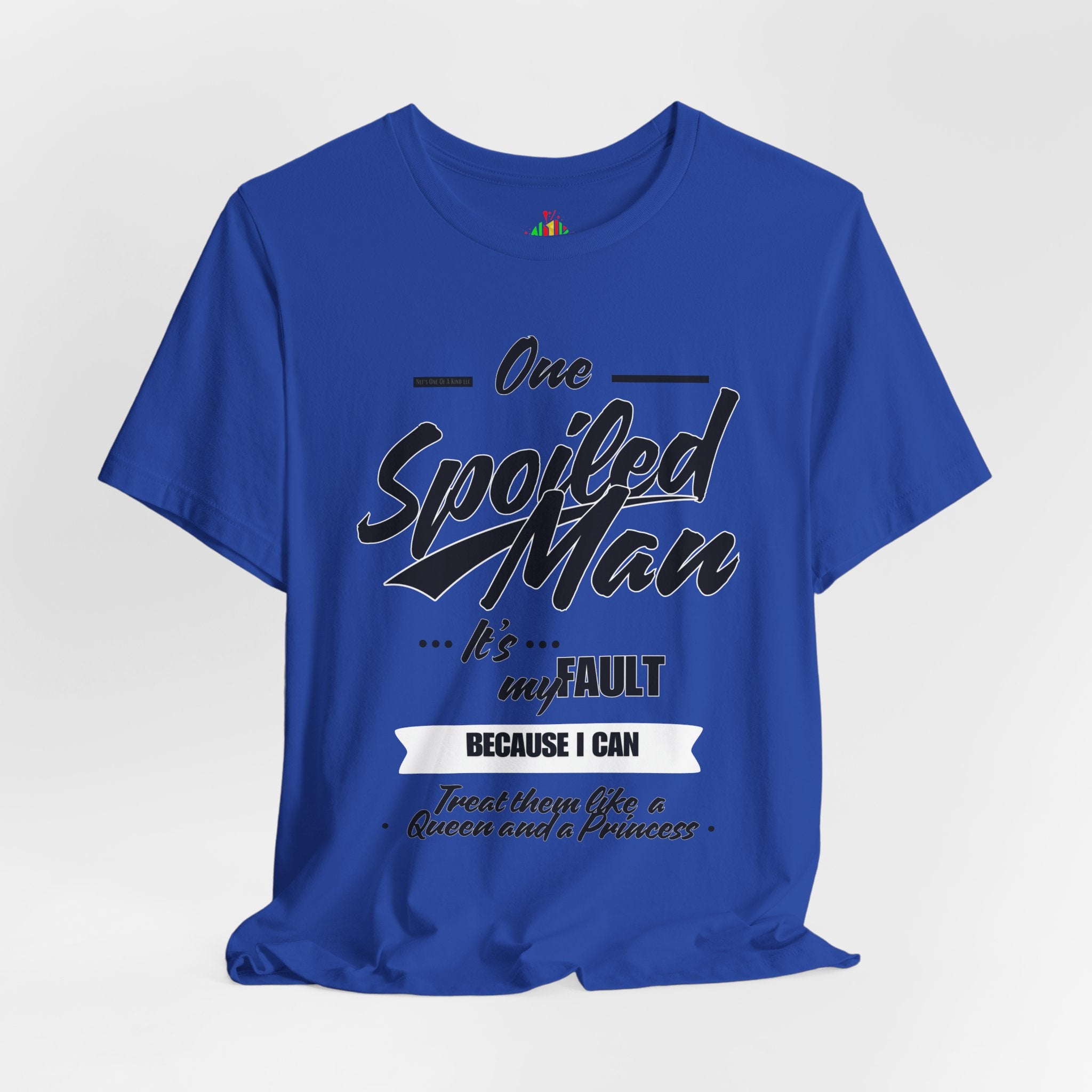 Spoiled Man Graphic Tee - Perfect for Celebrating Special OccasionsT-ShirtSpoiled Man Graphic Tee