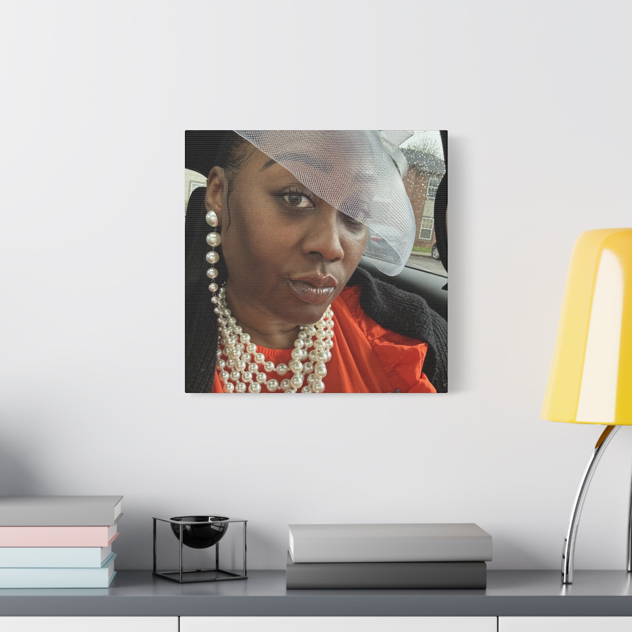 Personalize with your Photo Canvas Print — Square  Matte Wall Art (1.25")
