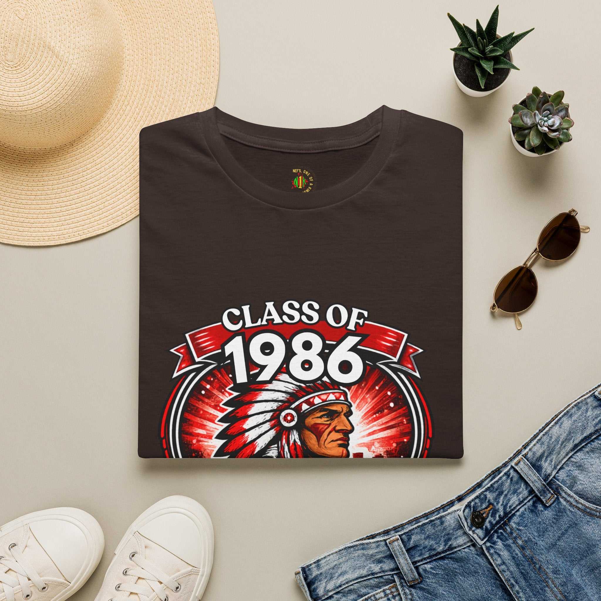 Class of 1986 40th Reunion T-Shirt — Emmerich Manual High School Alumni Tee - Another Customized Smile