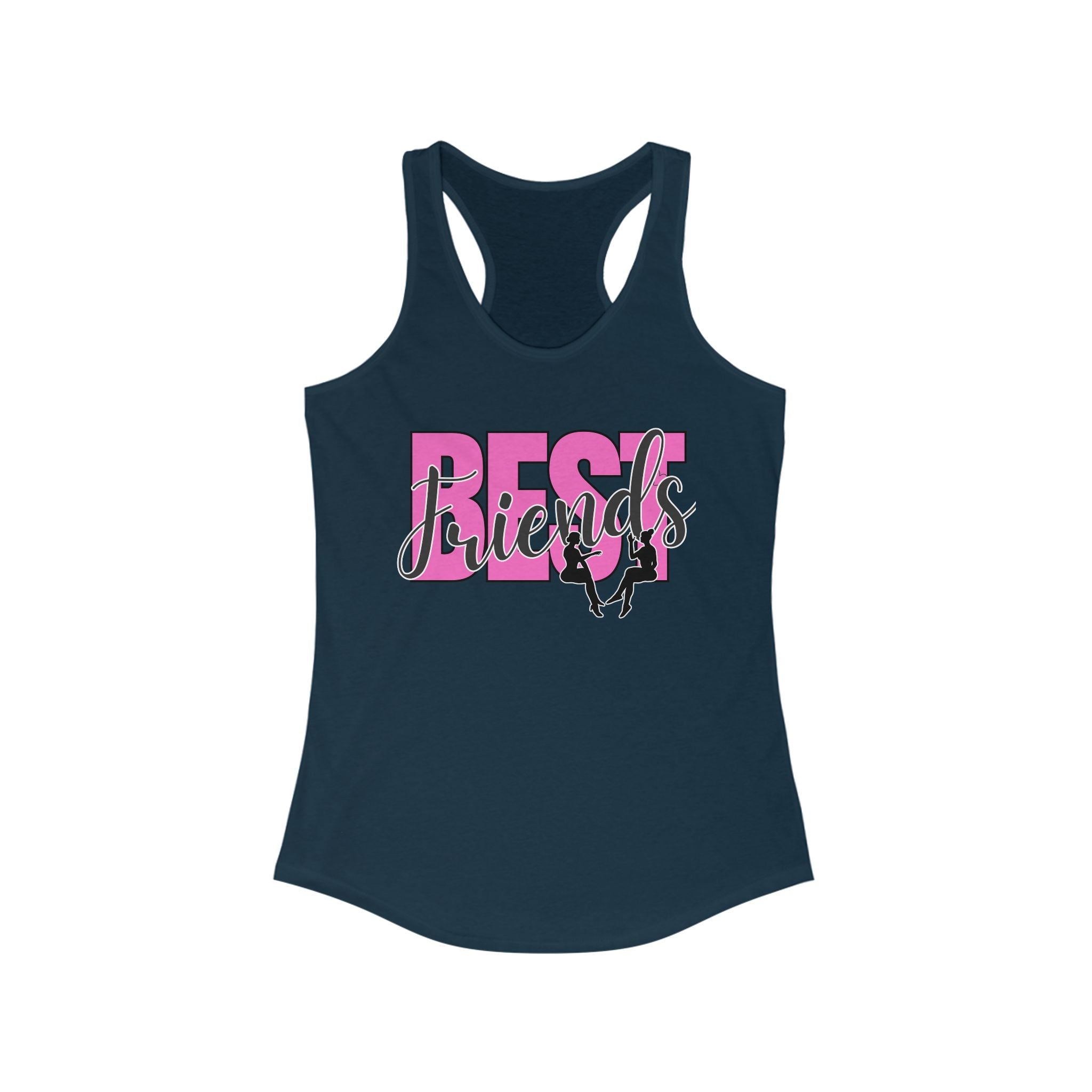 Best Friends Racerback Tank | Cute Summer Top for BFFs, Matching Outfits, Friendship Gift, Workout Wear, Casual Style