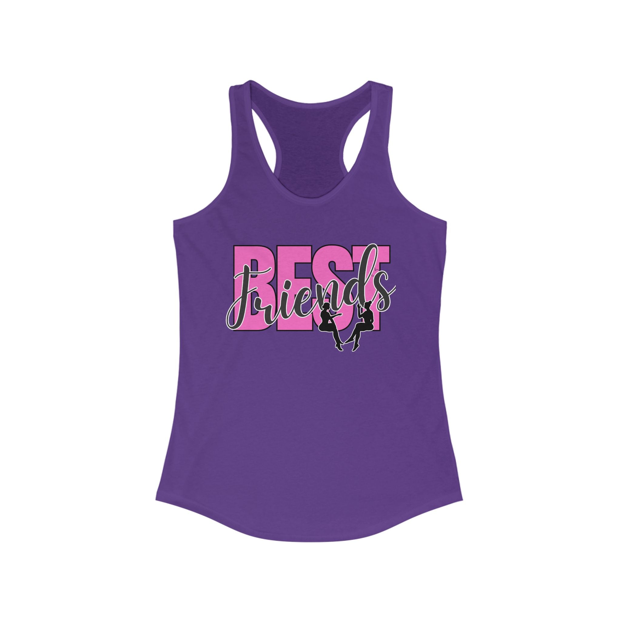 Best Friends Racerback Tank | Cute Summer Top for BFFs, Matching Outfits, Friendship Gift, Workout Wear, Casual Style