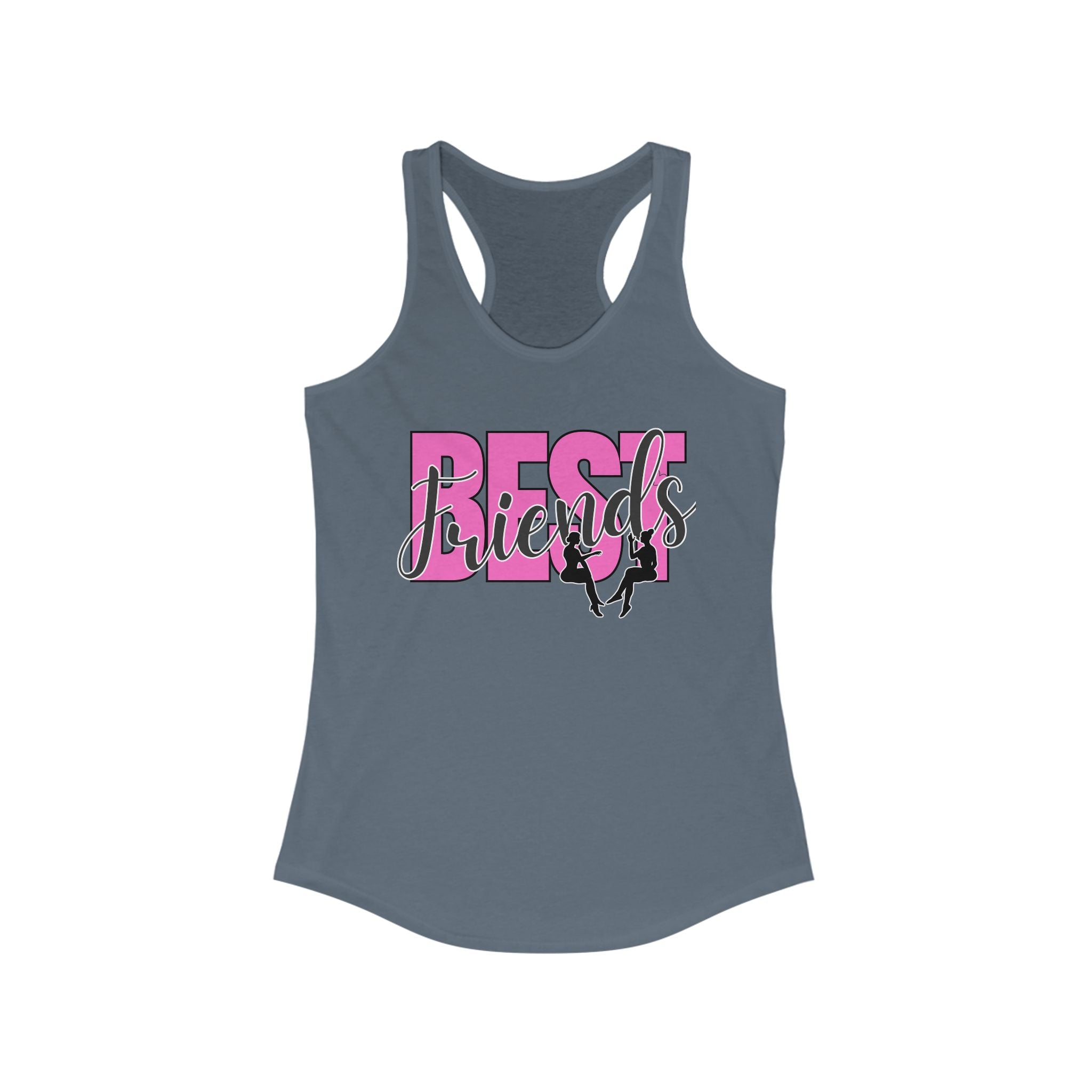 Best Friends Racerback Tank | Cute Summer Top for BFFs, Matching Outfits, Friendship Gift, Workout Wear, Casual Style