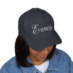Empress Status -Embroidered Closed-Back Cap, Casual Gift for Him or Her, Trendy Accessories for Everyday Wear