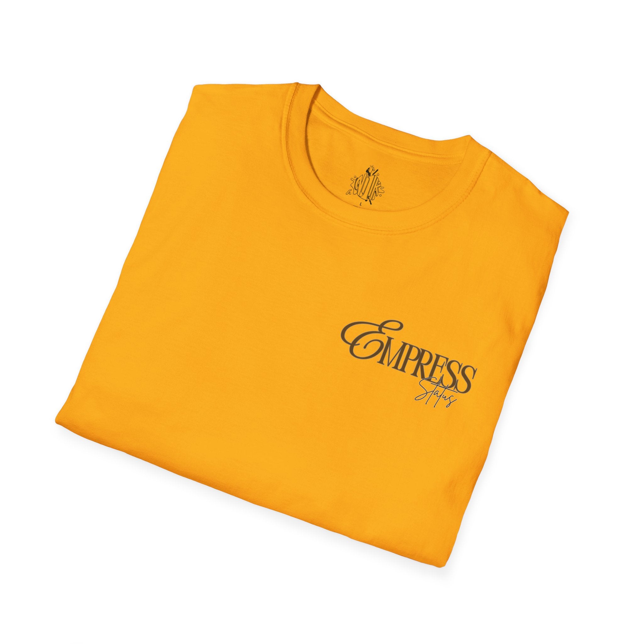 Small Logo Brown Empress Status T-shirt