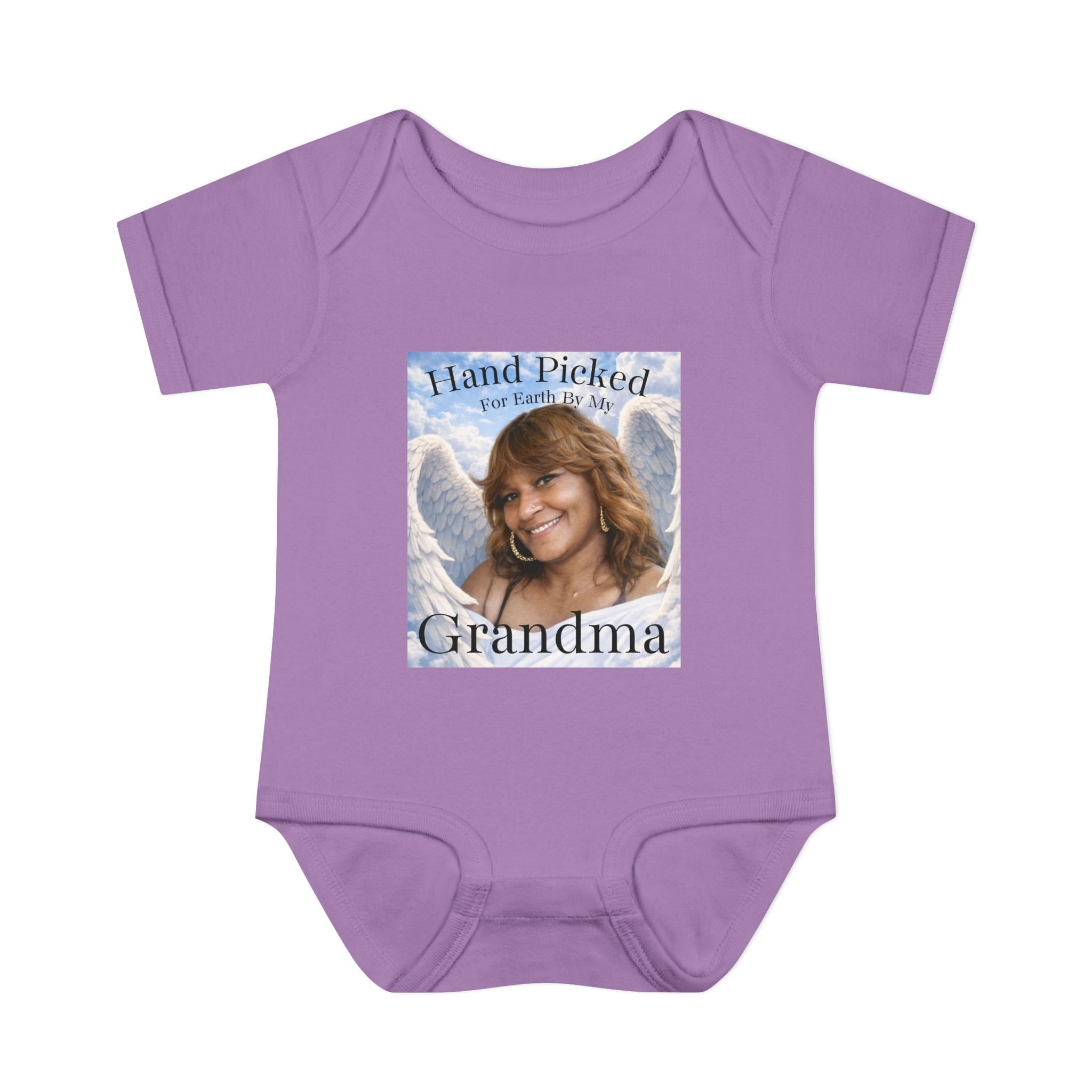 Body da neonato "Scelto per la Terra dalla mia nonna in Cielo" – Tutina commemorativa per neonato