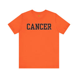Cancer Zodiac Sign Unisex Tee, Support Cancer Patients, Gift for Loved Ones, Birthday, Comfortable Casual Wear