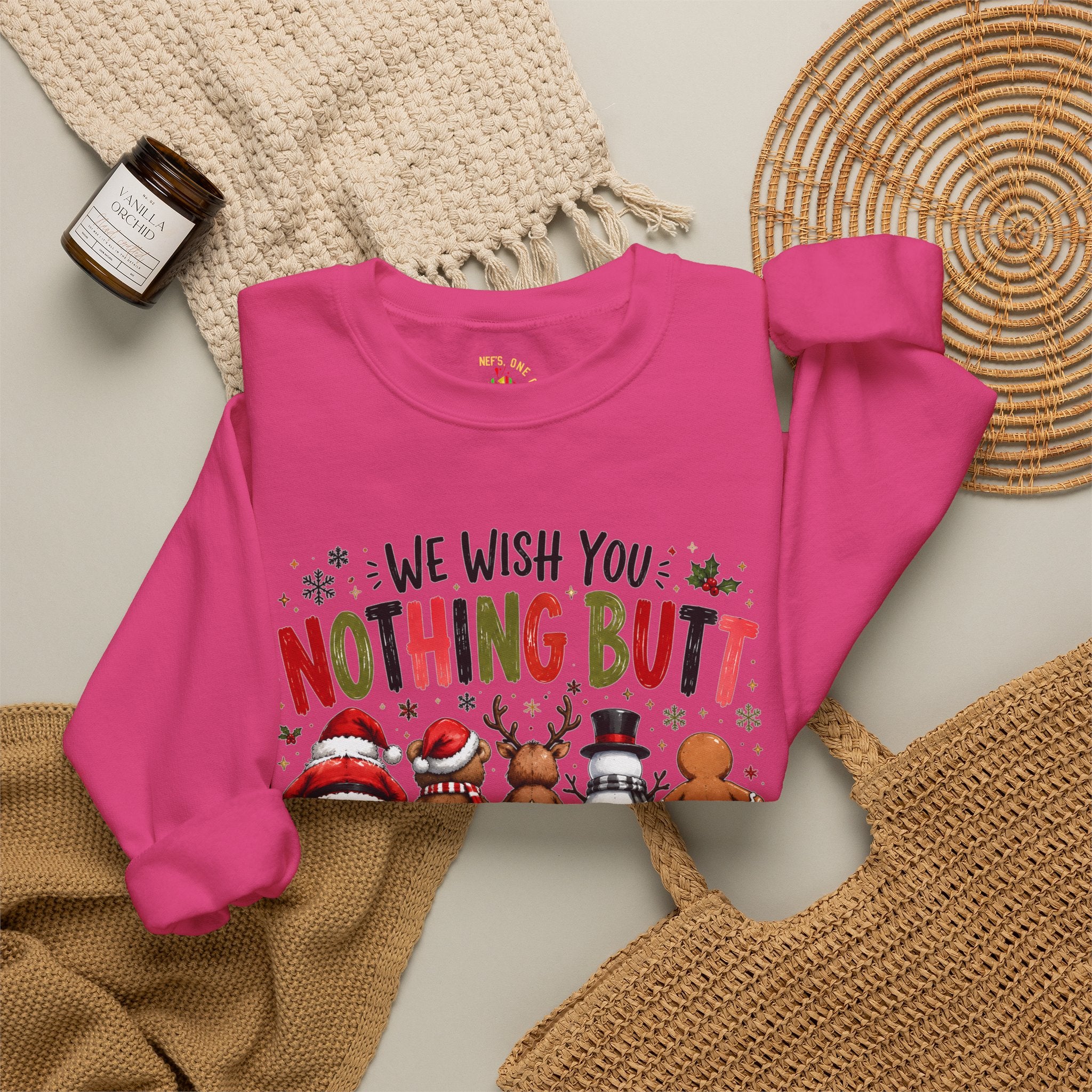 We Wish You Nothing But a Merry Christmas Sweatshirt