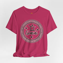 Gemini Zodiac Tee: Stylish Astrology Shirt for Astronomy Lovers, Birthday Gift, Unisex Tee, Horoscope Apparel, Casual Wear