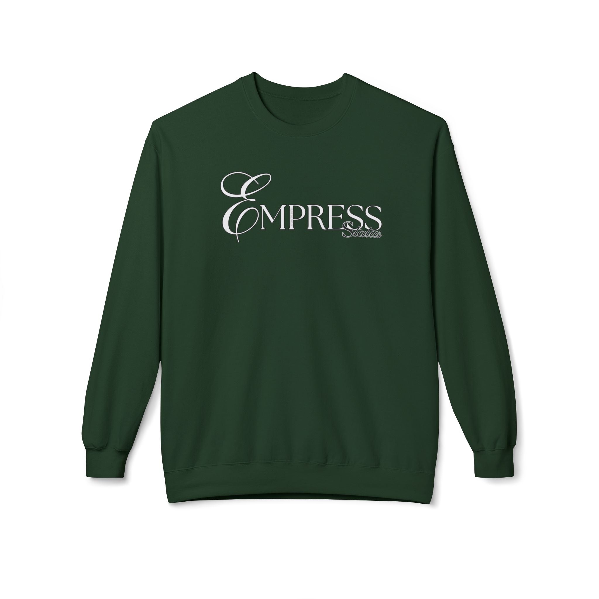 Empress Crewneck Sweatshirt - Cozy Casual Wear, Unisex Fashion, Gift for Her, Birthday Present, Relaxed Style, Winter Essential