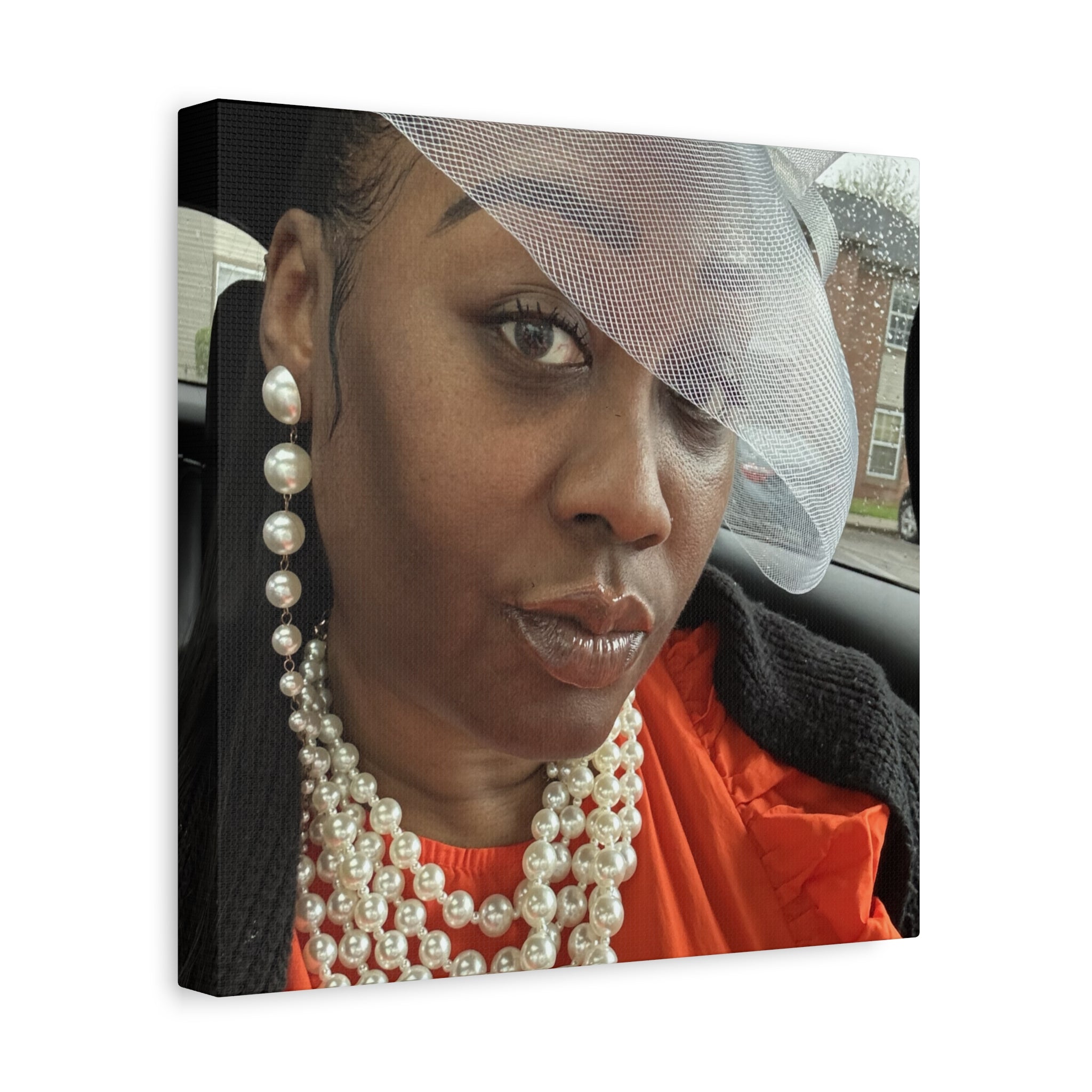 Personalize with your Photo Canvas Print — Square  Matte Wall Art (1.25")