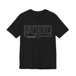 Soul with Mates Valentine Casual Soft Unisex Jersey Short Sleeve Tee
