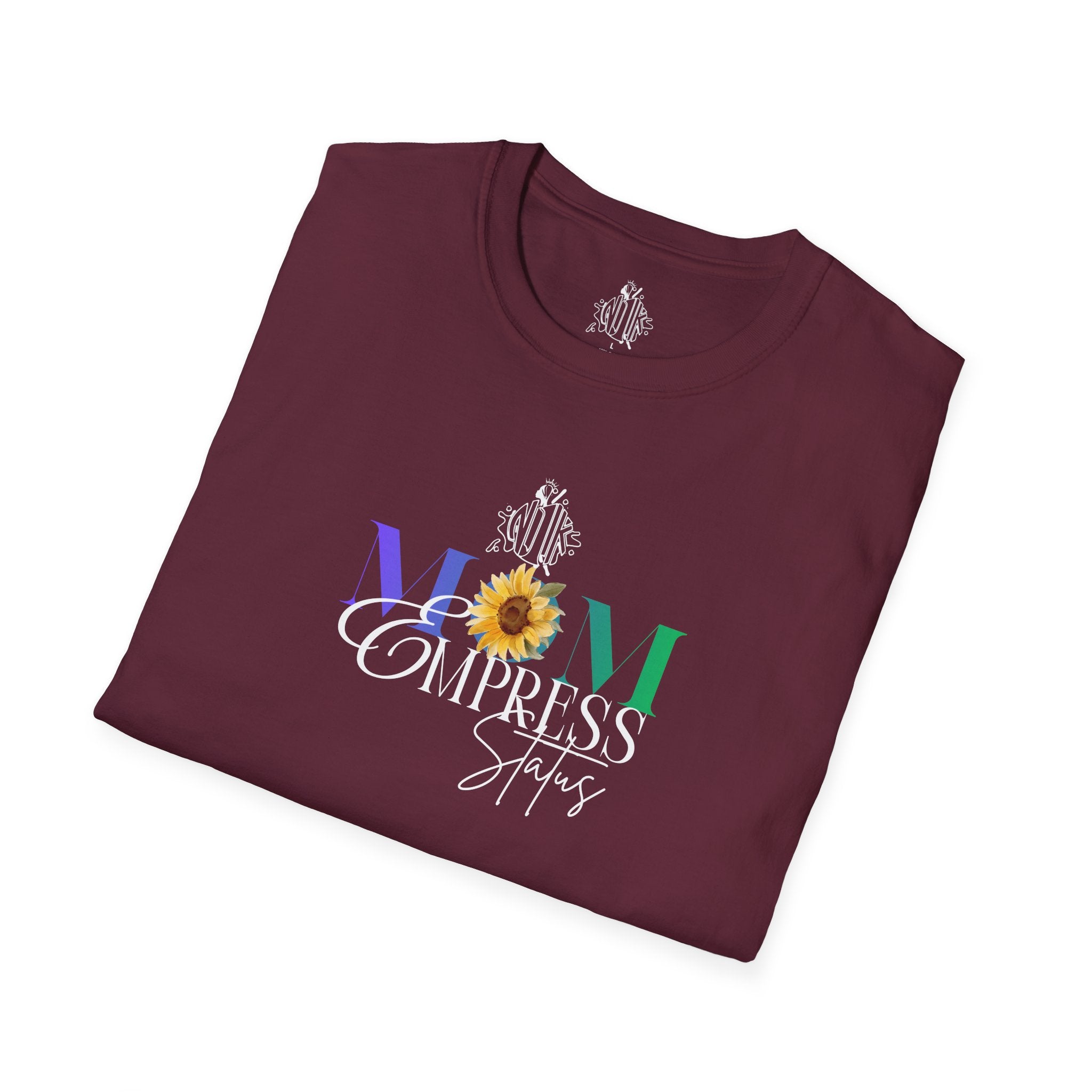 Celebrate Mom — Floral Sunflower Empowerment Graphic T-Shirt